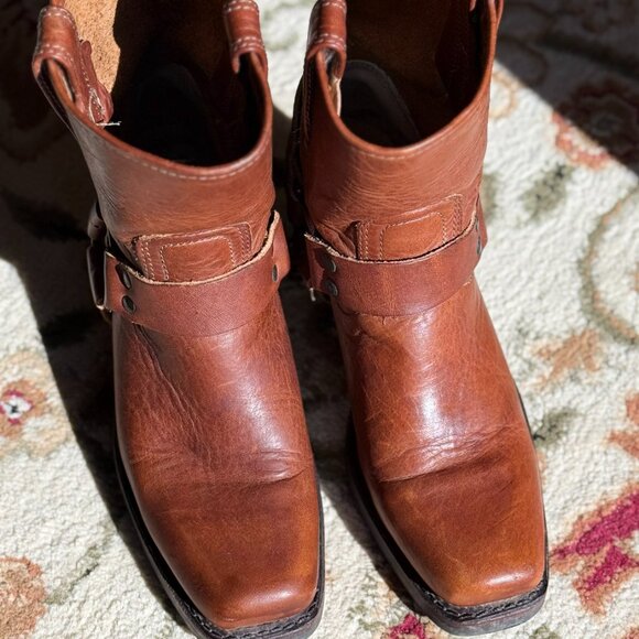 Frye Harness Ankle Boots Womens Size 6 1/2 - Picture 9 of 9